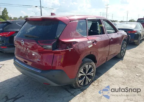 2021 Nissan Rogue Sv Fwd from USA, damaged, VIN 5N1AT3BA7MC839176